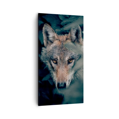 Lærredstryk - Billede på lærred - Jæger - 55x100 cm