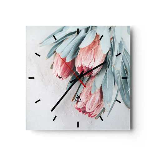 Vægur, Uret - Skammer sig over deres egen skønhed - 30x30 cm