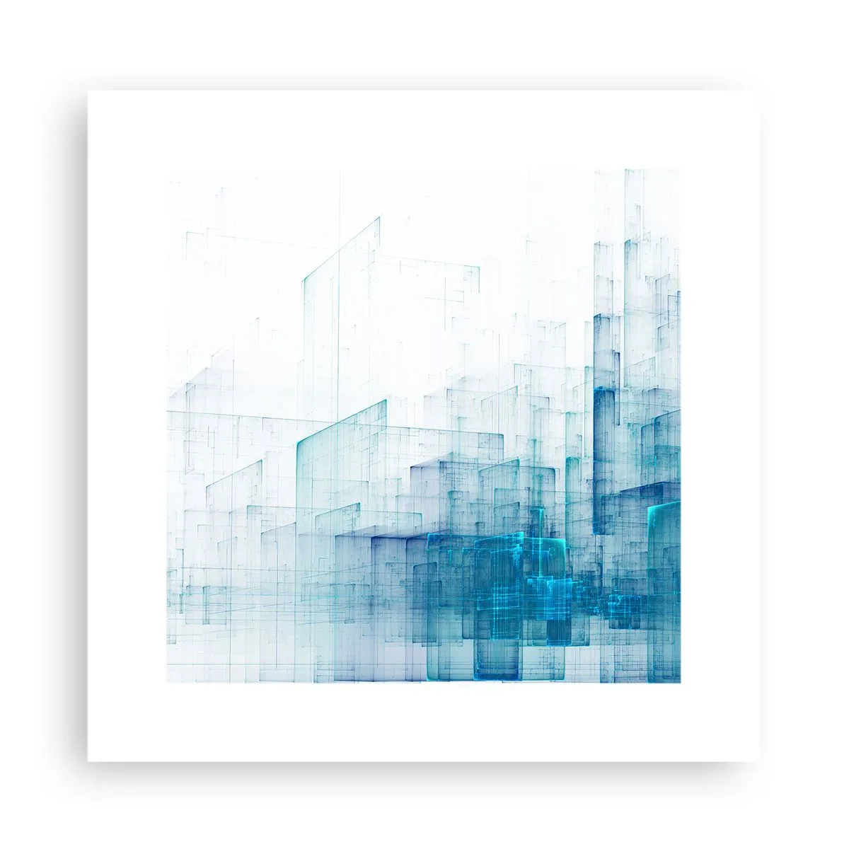 Plakat - Hvordan rummet blev til - 30x30 cm