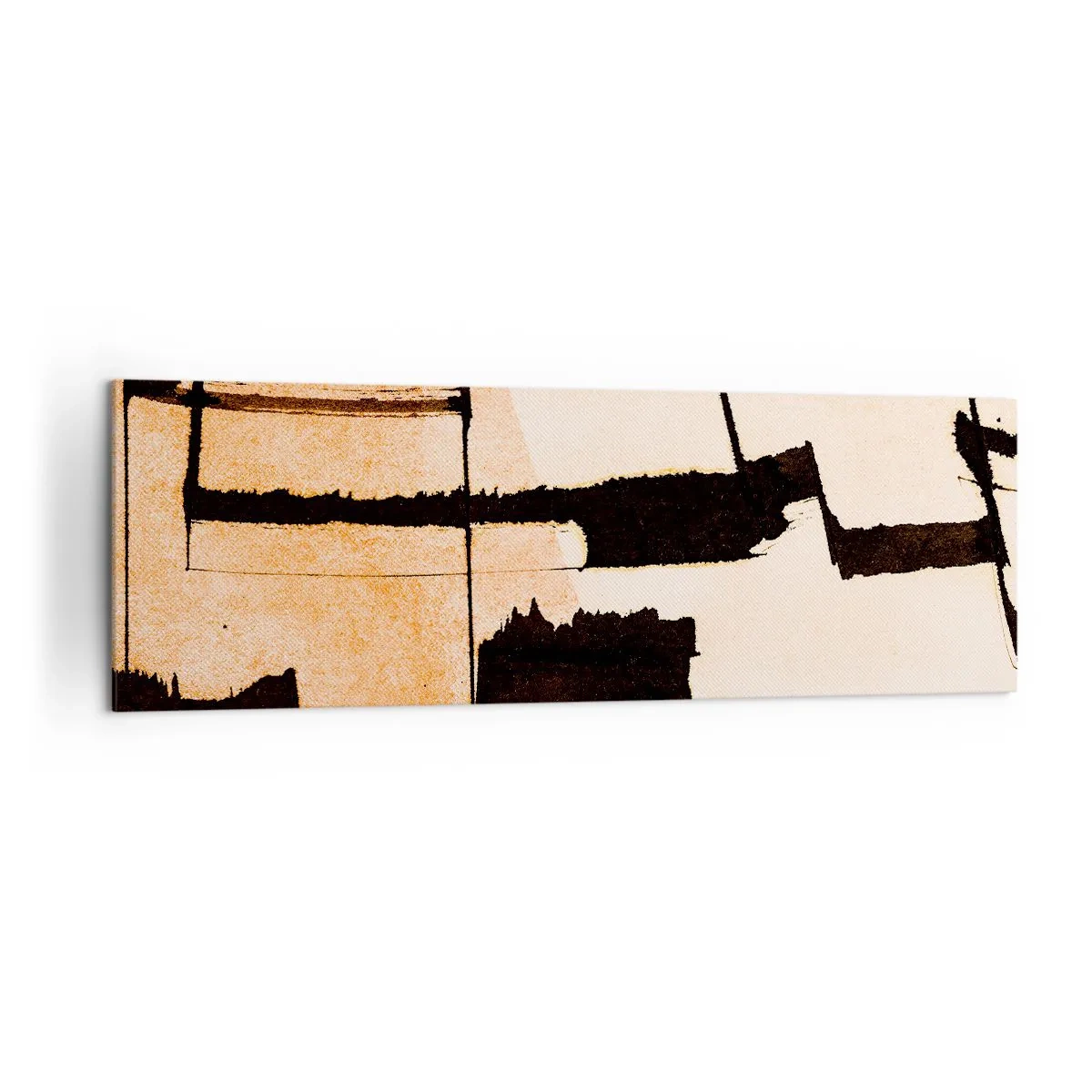 Lærredstryk - Billede på lærred - Og alligevel orden - 160x50 cm