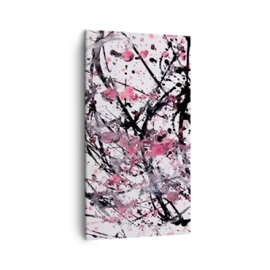 Lærredstryk - Billede på lærred - Livets flygtige natur - 45x80 cm