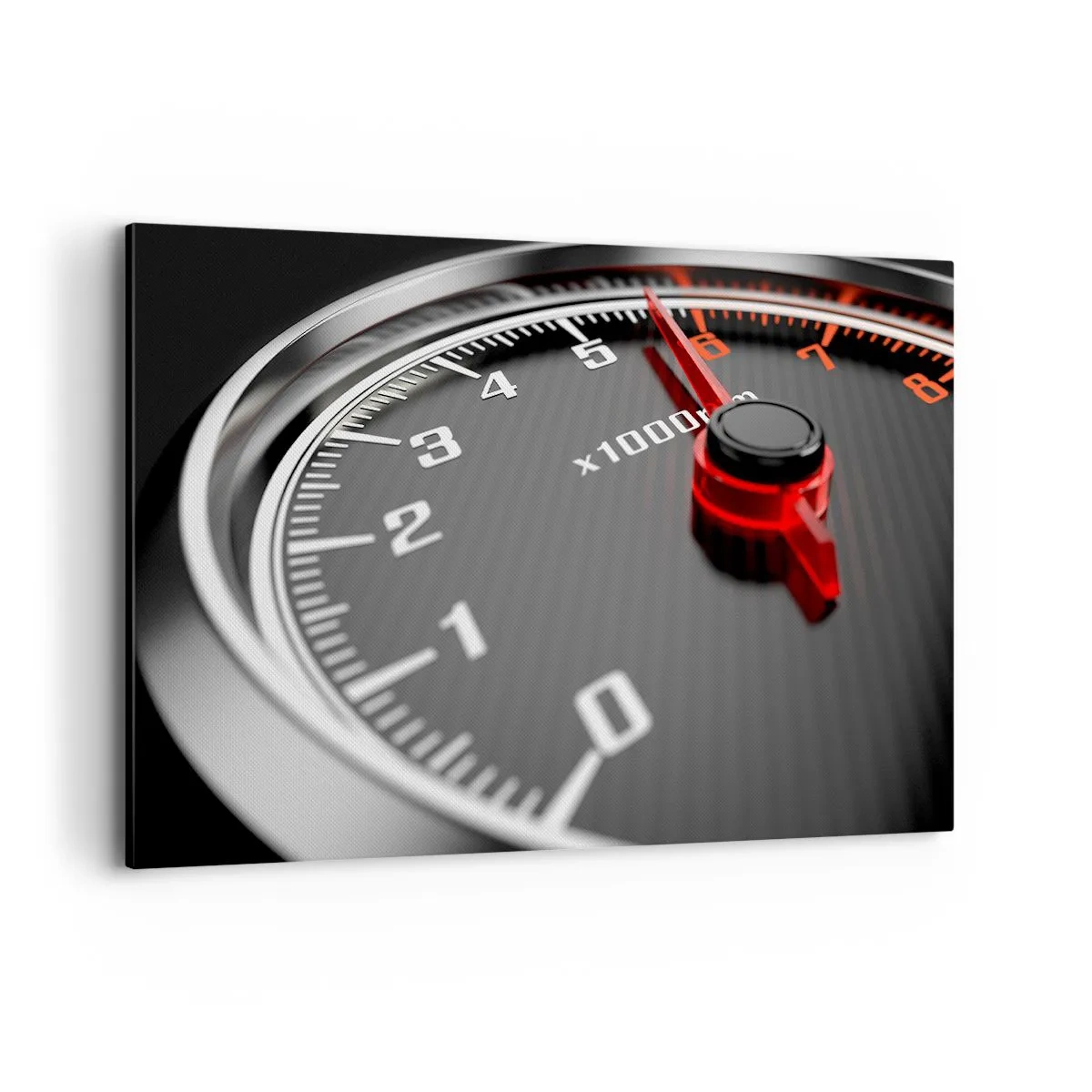 Lærredstryk - Billede på lærred - Træd på speederen - 120x80 cm