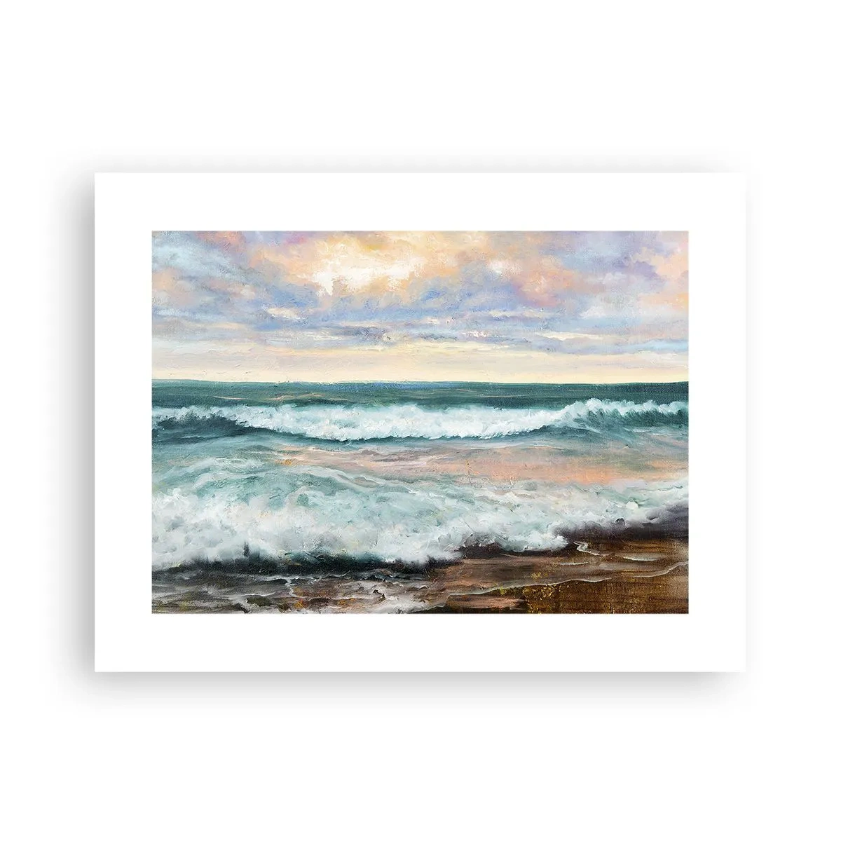 Plakat - Her vil du glatte din sjæl - 40x30 cm