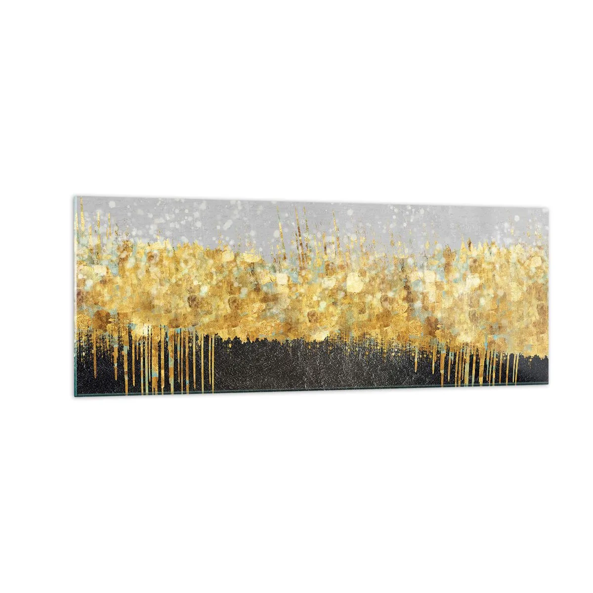 Billede på glas - Indad og opad - 140x50 cm