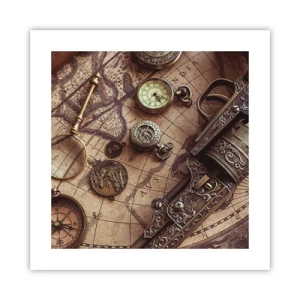 Plakat - Opkald til eventyr - 40x40 cm