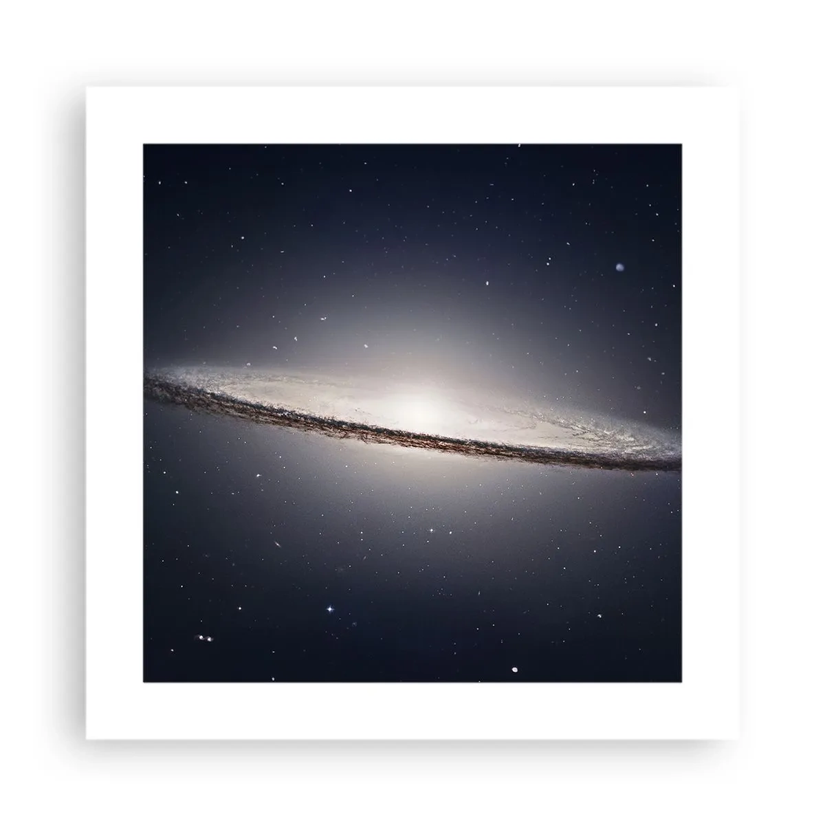 Plakat - Der var engang i en galakse langt, langt borte.... - 40x40 cm