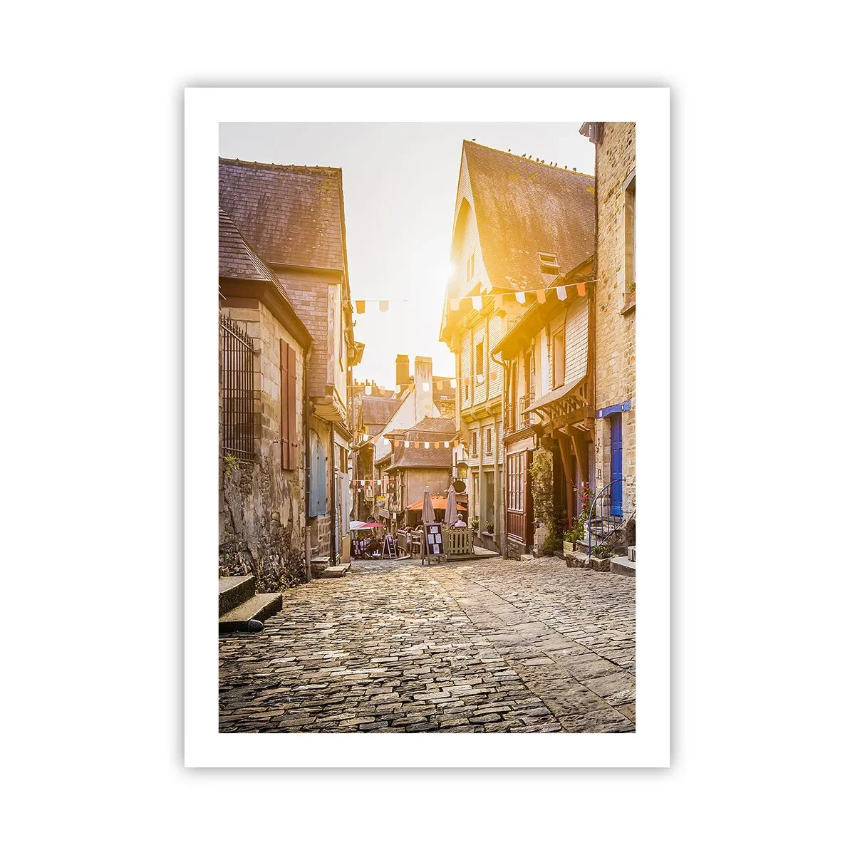 Plakat - Byens hvide spøgelse - 50x70 cm