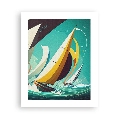 Plakat - Tæt på og personligt med elementerne - 40x50 cm