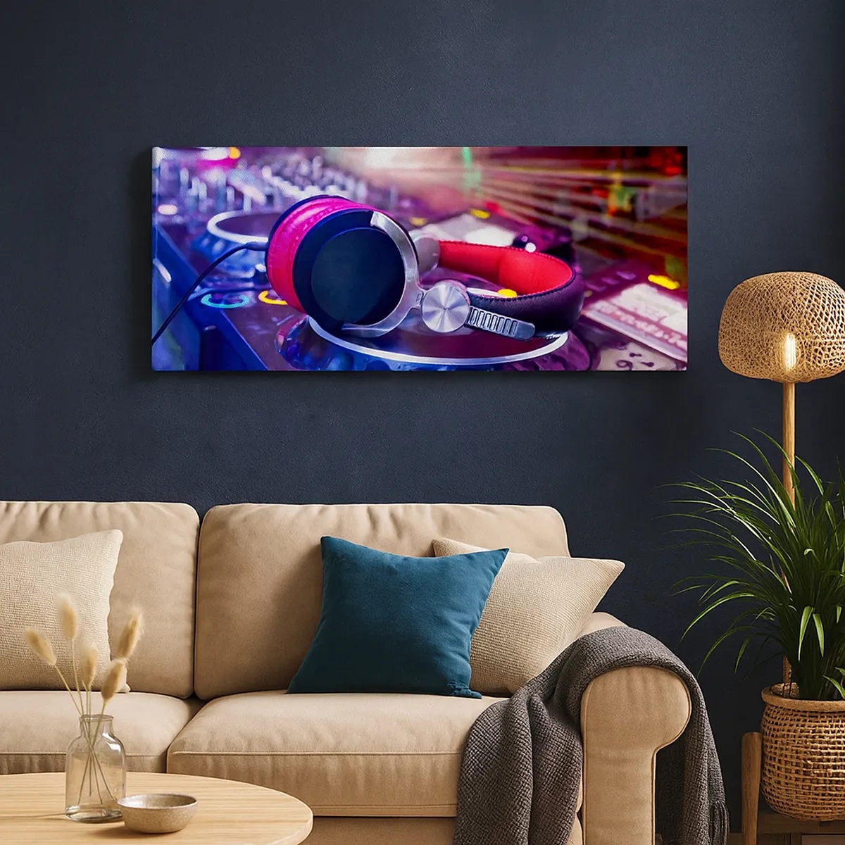 Lærredstryk - Billede på lærred - Det vil ske, det vil ske - 30x30 cm