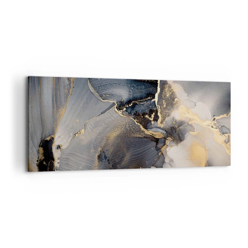 Lærredstryk - Billede på lærred - Livet af sten - 100x40 cm