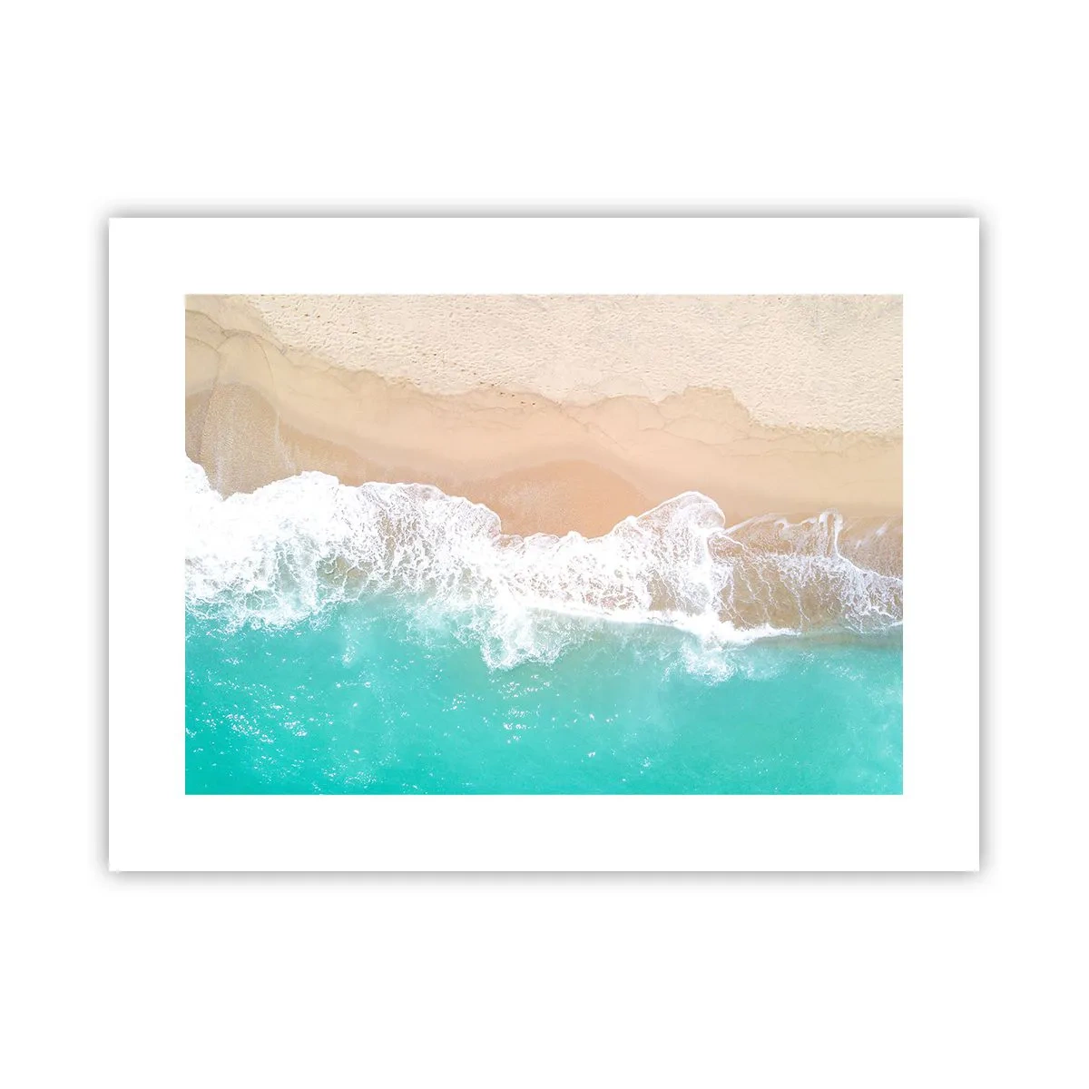 Plakat - Kærlig berøring - 40x30 cm