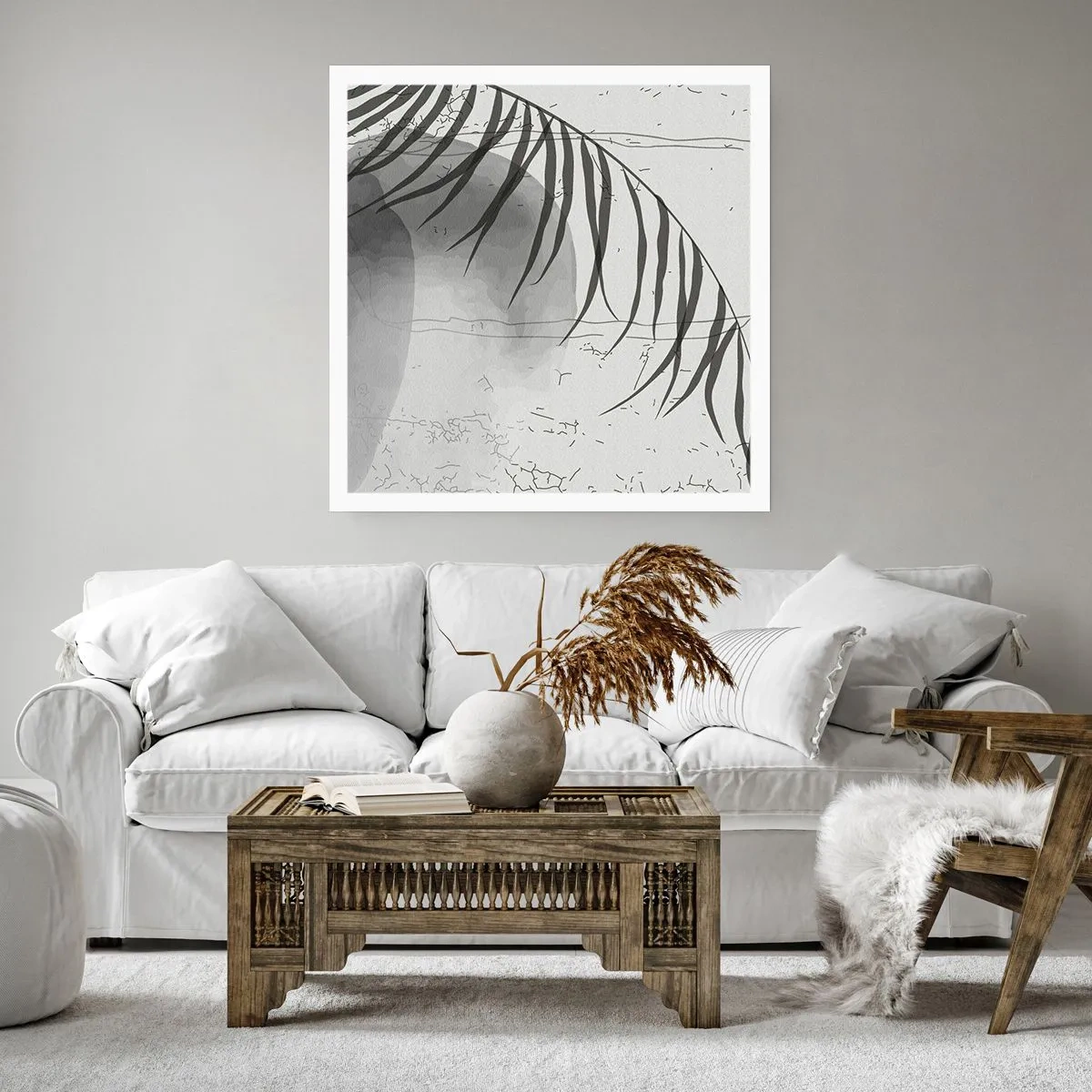 Plakat - Den subtile eksotisme i naturen - 30x30 cm