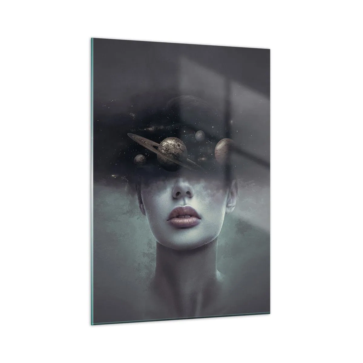 Billede på glas - Og planeterne er ved at gå amok... - 50x70 cm