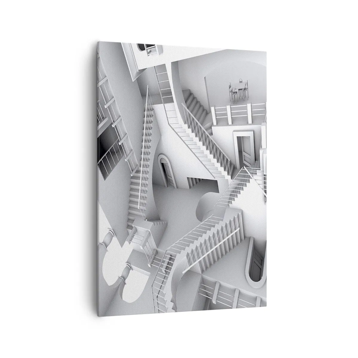 Lærredstryk - Billede på lærred - Rummets paradokser - 70x100 cm