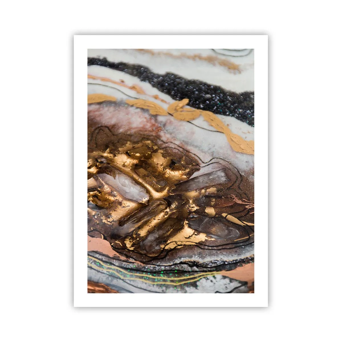 Plakat - Jord element - 50x70 cm