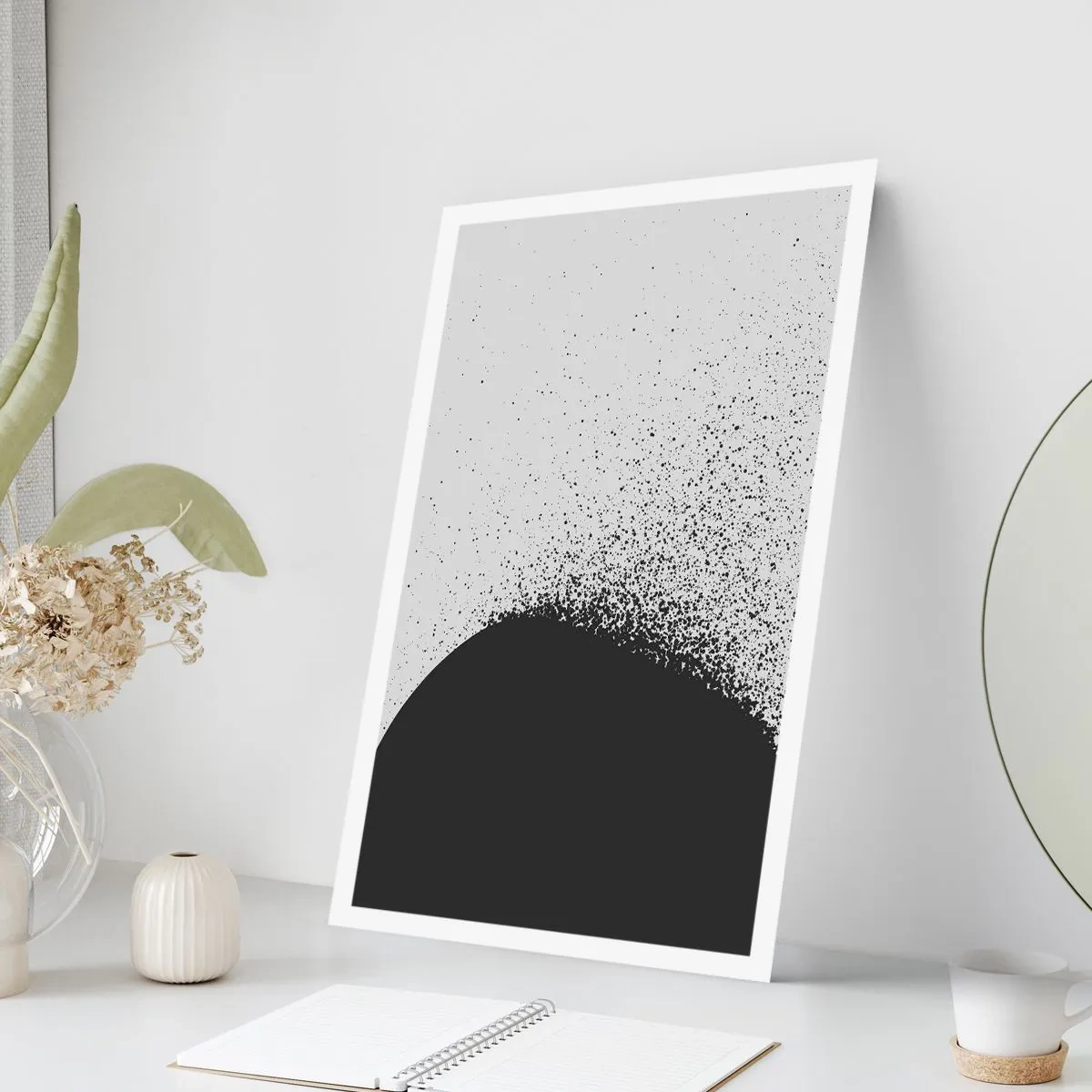 Plakat - Partikelbevægelse - 50x70 cm