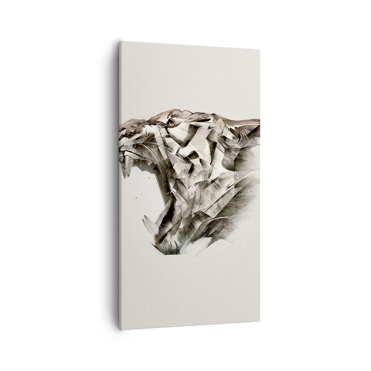 Lærredstryk - Billede på lærred - Du ved allerede, hvem der har ansvaret - 55x100 cm