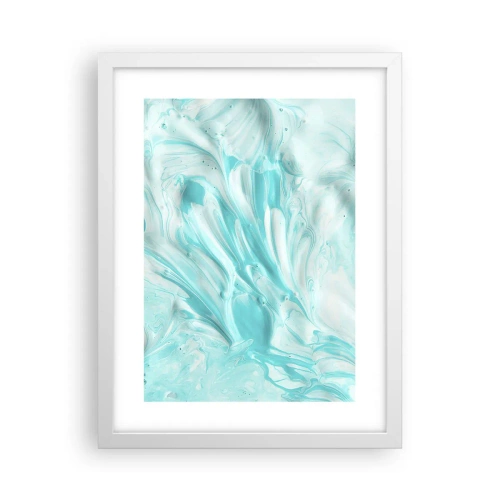 Plakat i hvid ramme - For altid sammen - 30x40 cm