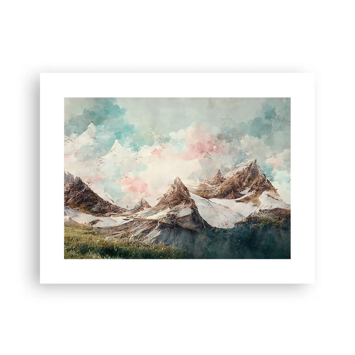 Plakat - Stenede knive - 40x30 cm