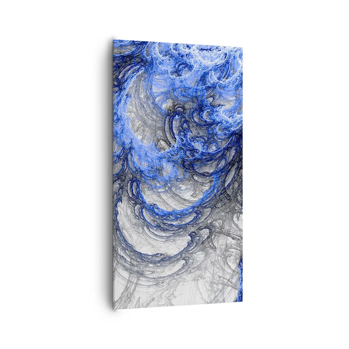 Lærredstryk - Billede på lærred - En bølges fødsel - 65x120 cm