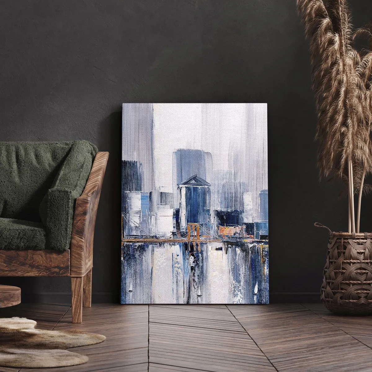 Lærredstryk - Billede på lærred - Indtryk fra New York - 50x70 cm