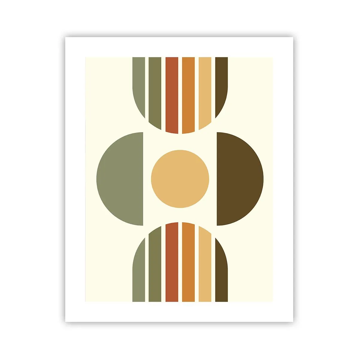 Plakat - I jordfarver - 40x50 cm