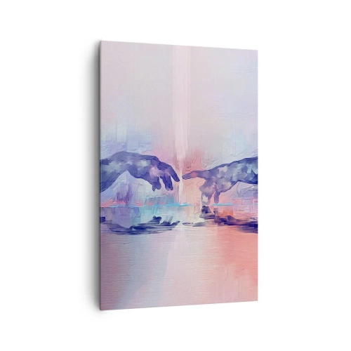 Lærredstryk - Billede på lærred - Den guddommelige gnist af liv - 80x120 cm