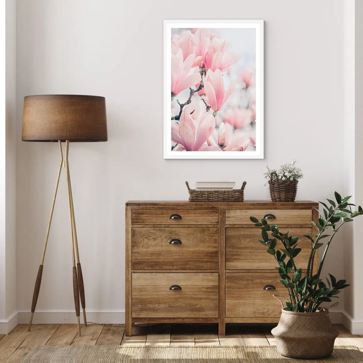 Plakat i hvid ramme - Idealet om subtilitet - 30x40 cm