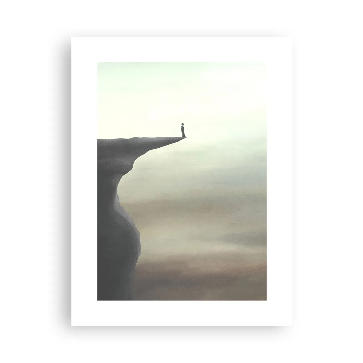 Plakat - Opad, selvfølgelig! - 30x40 cm