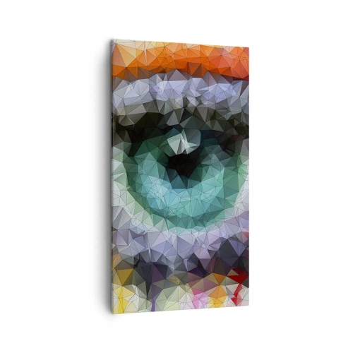 Lærredstryk - Billede på lærred - Krystalklar øjenskinnende glans - 45x80 cm