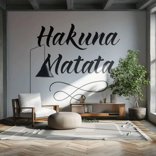 Fototapet Premium Canvas - Bedste råd - Typografi, Bekræftelse, Maxim - 300x210 cm
