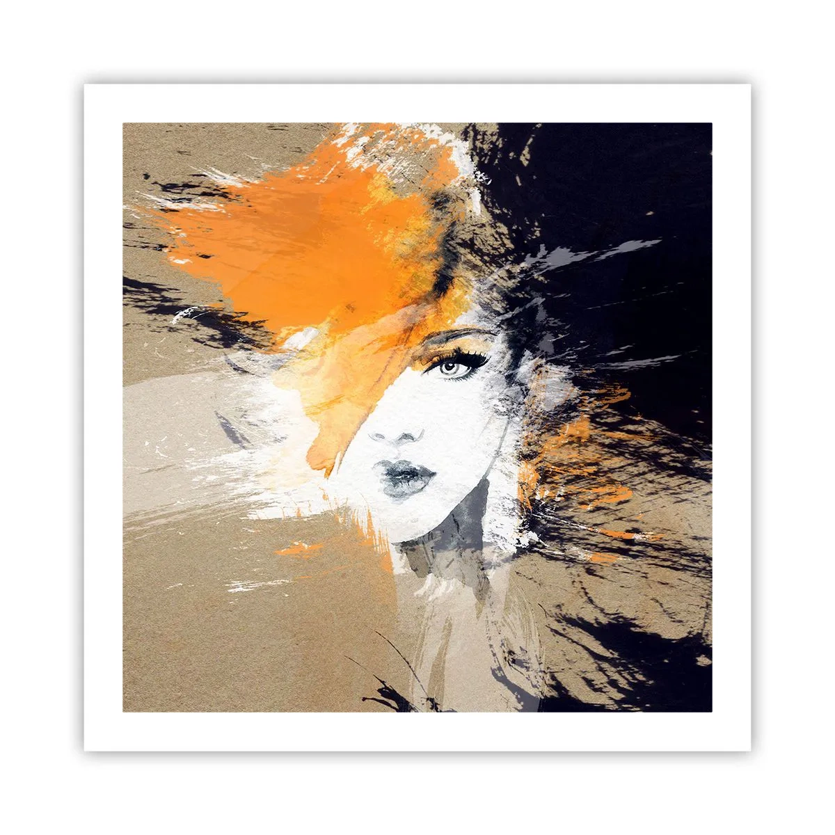 Plakat - Og det bliver let - 60x60 cm