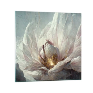 Billede på glas - Blomstrer en gang om hundrede år - 70x70 cm