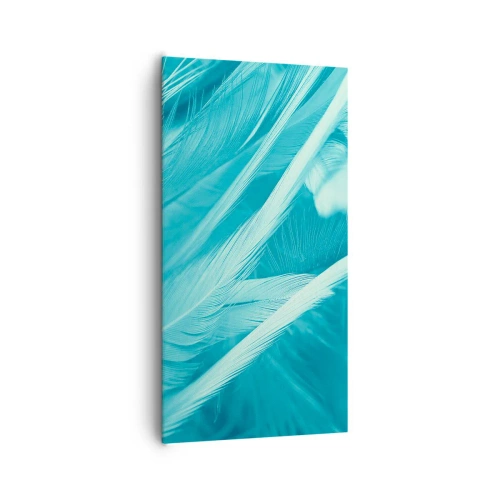 Lærredstryk - Billede på lærred - At drukne i fluff - 65x120 cm