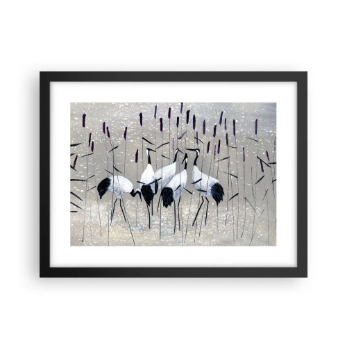 Plakat i sort ramme - Blandt sine egne - 40x30 cm