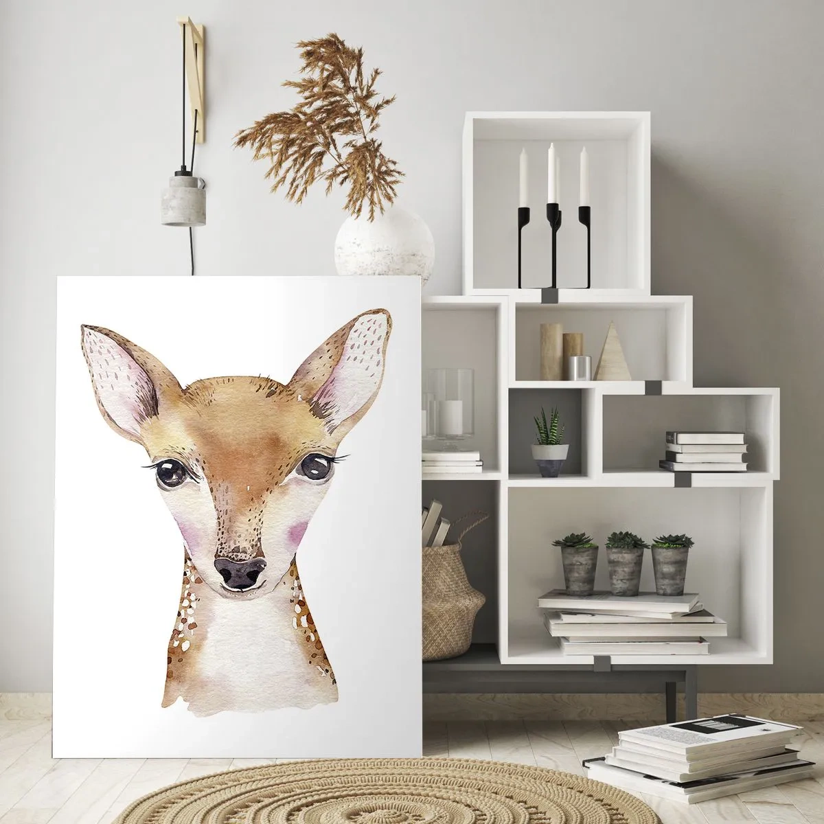 Billede på glas - Uskyldighedens natur - 70x100 cm