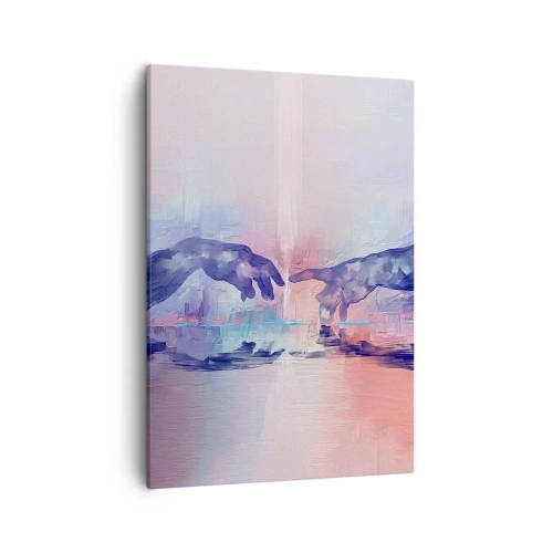 Lærredstryk - Billede på lærred - Den guddommelige gnist af liv - 50x70 cm