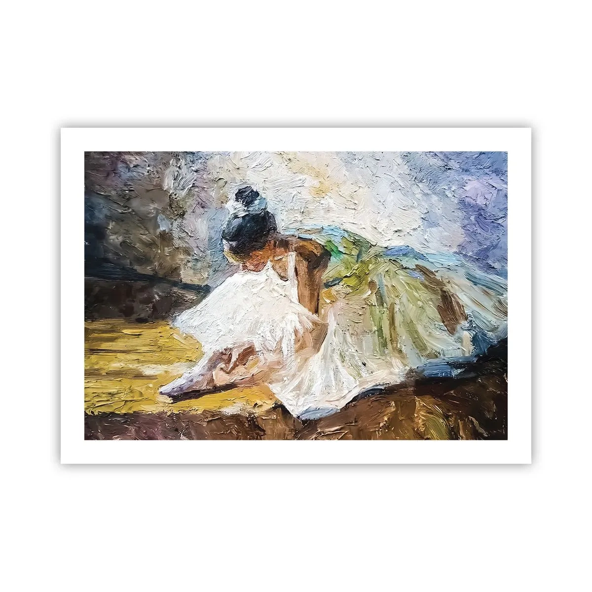 Plakat - Fra et maleri af Degas - 70x50 cm