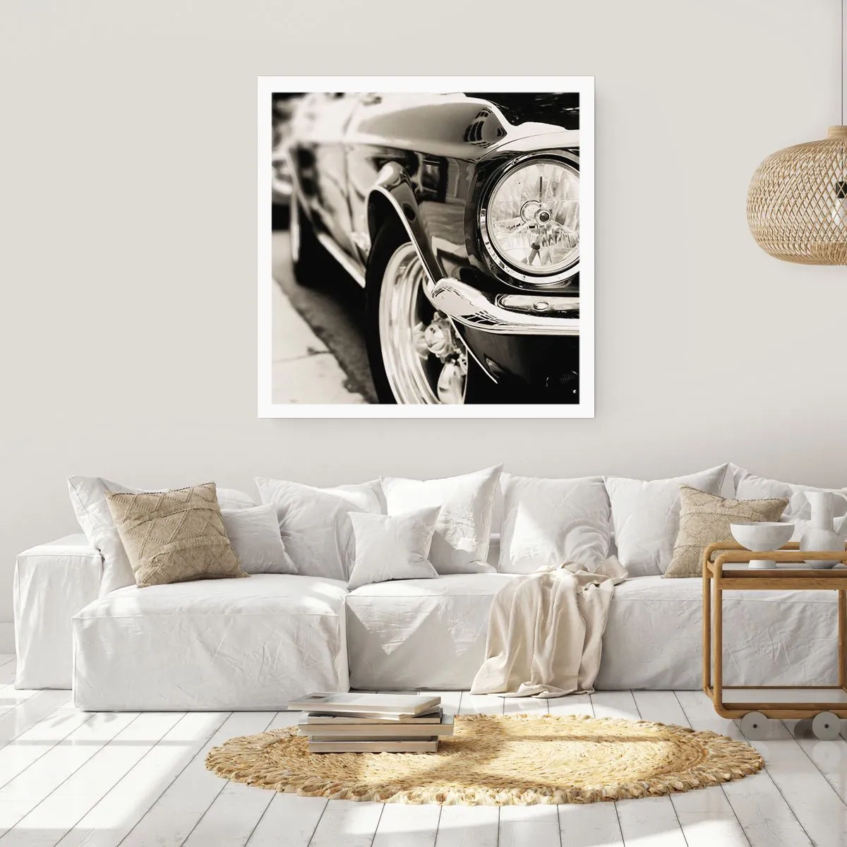 Plakat - Vedvarende glans - 30x30 cm