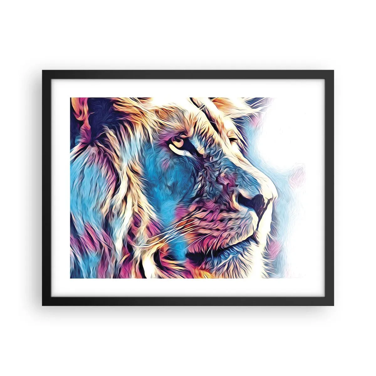 Plakat i sort ramme - Naturens visdom - 50x40 cm