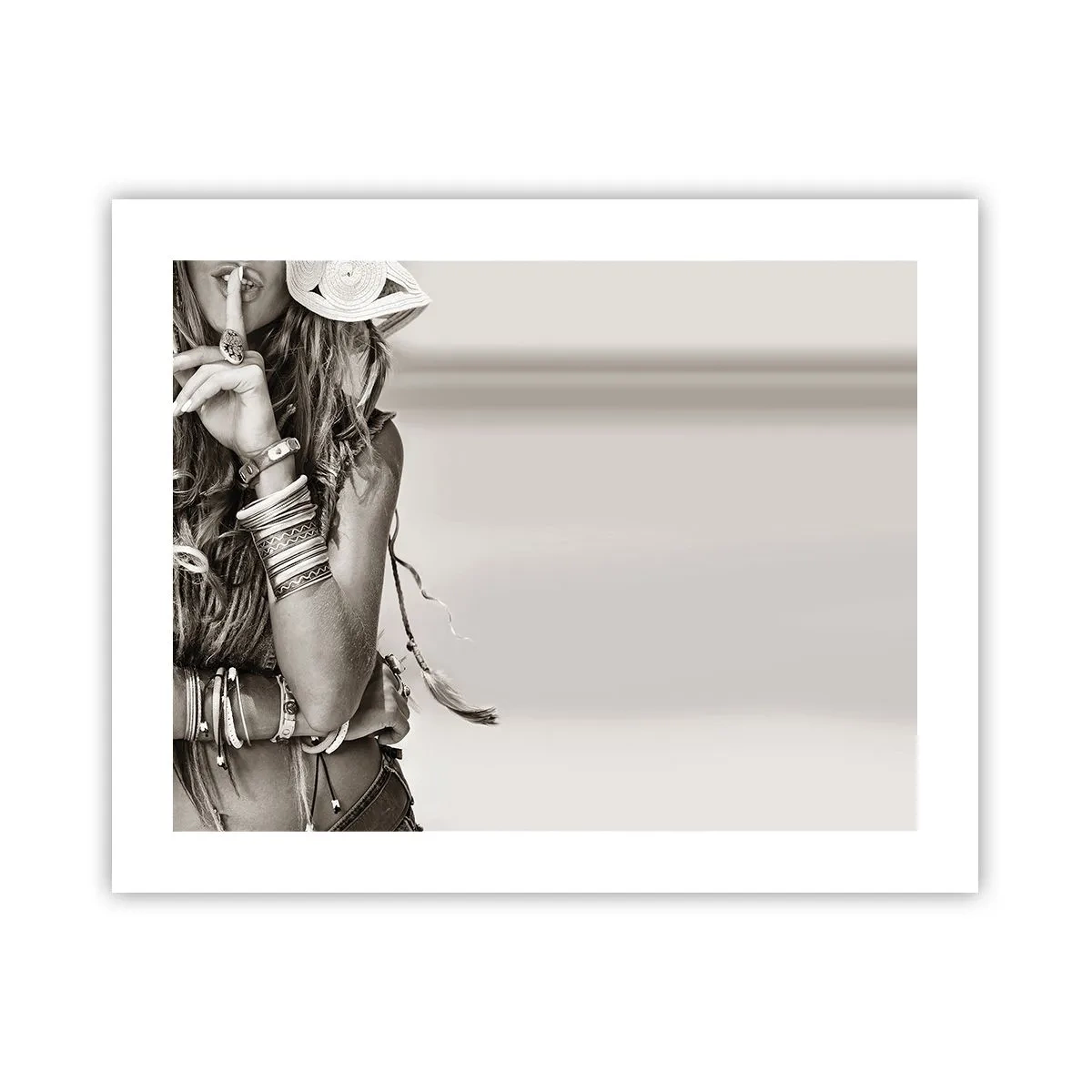 Plakat - Som en pige - 50x40 cm