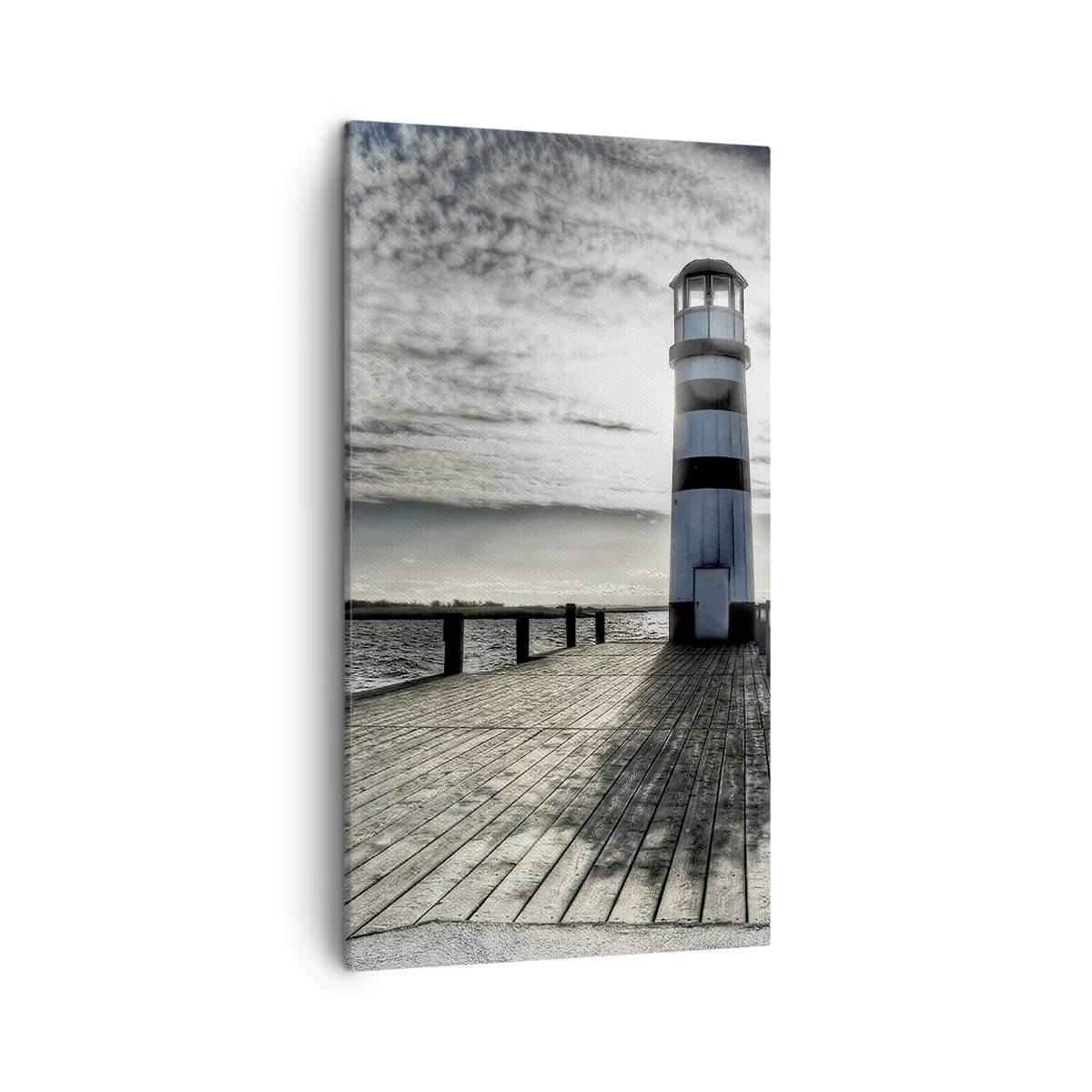 Lærredstryk - Billede på lærred - Søfolk, jeg ser frem til at se jer - 45x80 cm