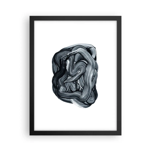 Plakat i sort ramme - Så enkelt er det ikke - 30x40 cm