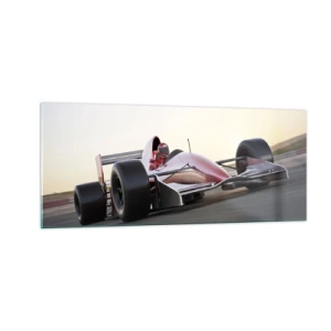 Billede på glas - Altid en vinder - 100x40 cm