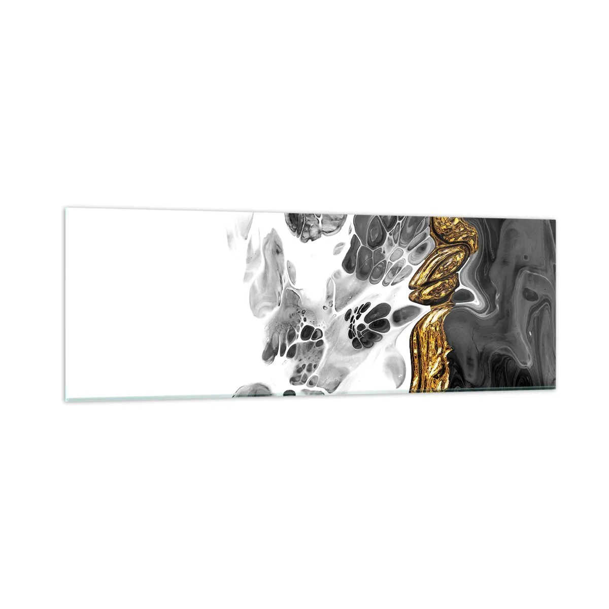 Billede på glas - Organisk sammensætning - 90x30 cm