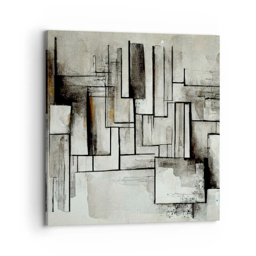 Lærredstryk - Billede på lærred - Enkelthedens kraft - 70x70 cm