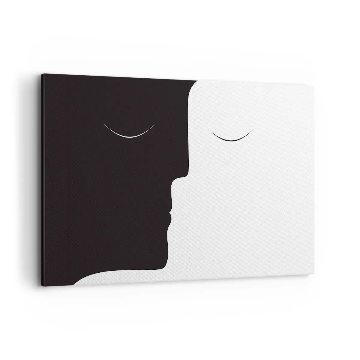Lærredstryk - Billede på lærred - Modsætningernes enhed - 100x70 cm