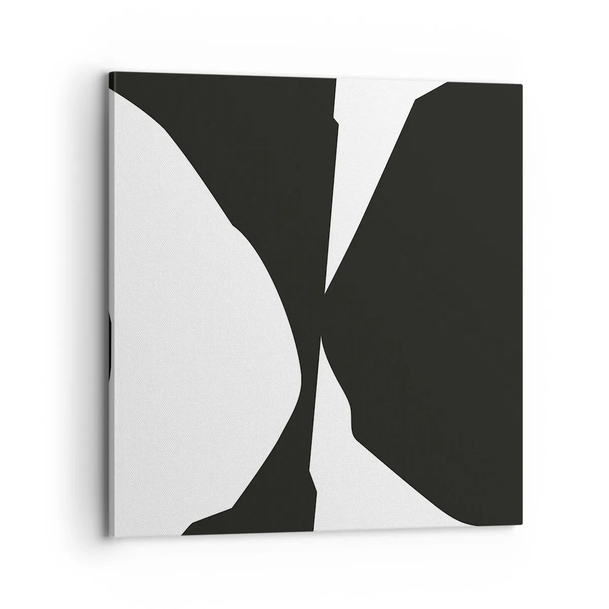 Lærredstryk - Billede på lærred - Positiv-negativ - 70x70 cm