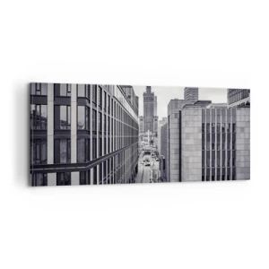 Lærredstryk - Billede på lærred - Warszawa dalen - 100x40 cm