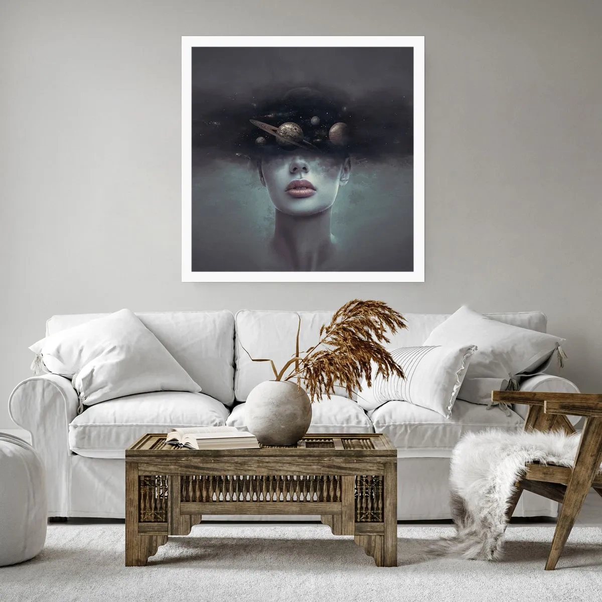 Plakat - Og planeterne er ved at gå amok... - 60x60 cm